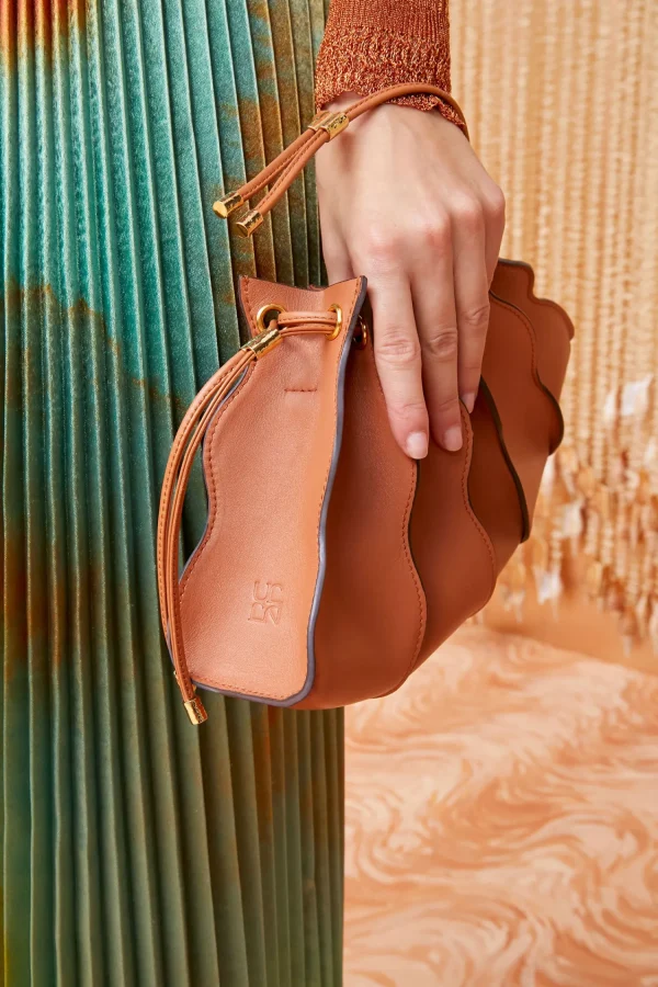 Adria Pleated Wave Clutch<Ulla Johnson Outlet