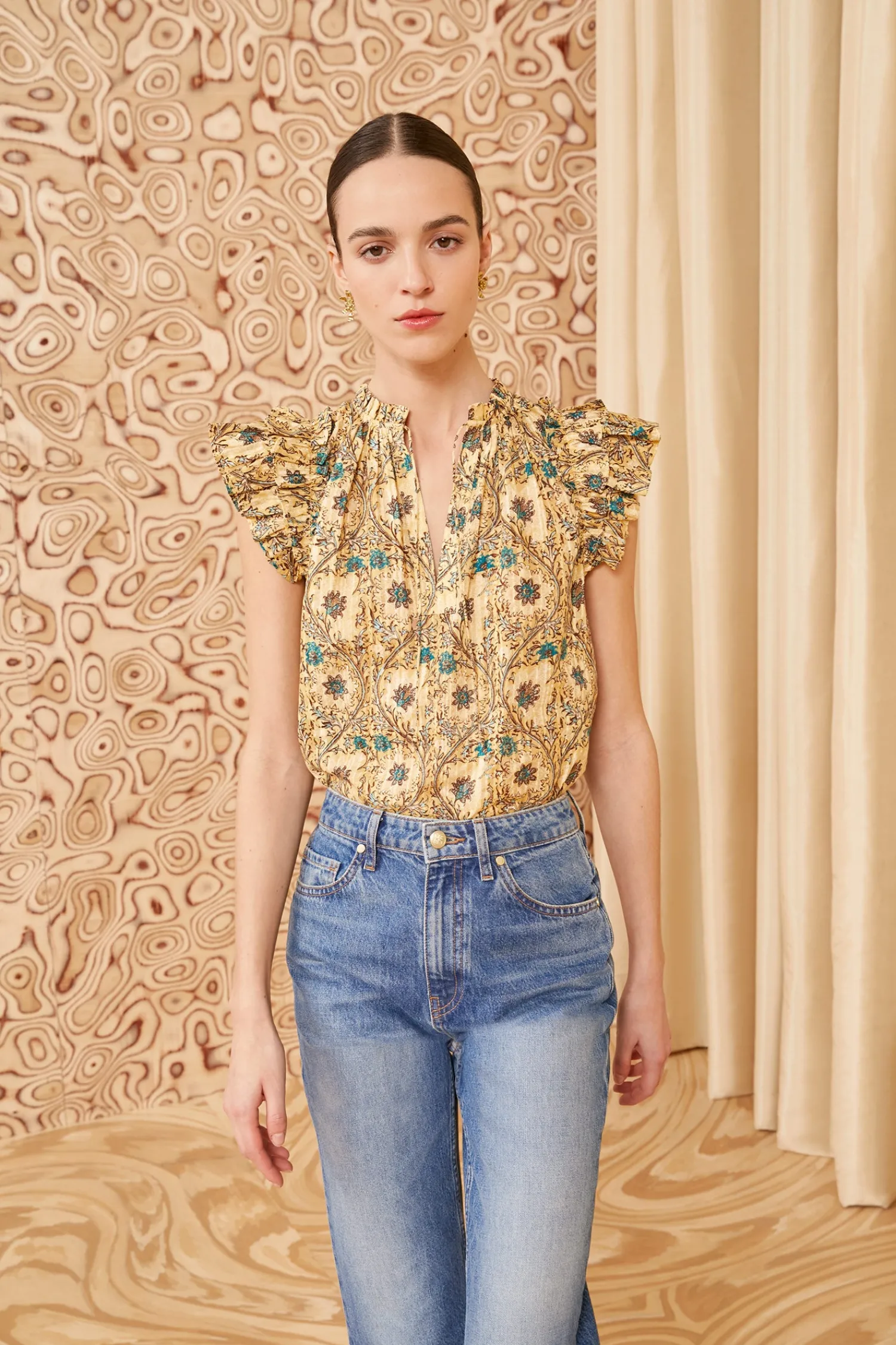 fleur_top_2.webp Fleur Top<Ulla Johnson Clearance