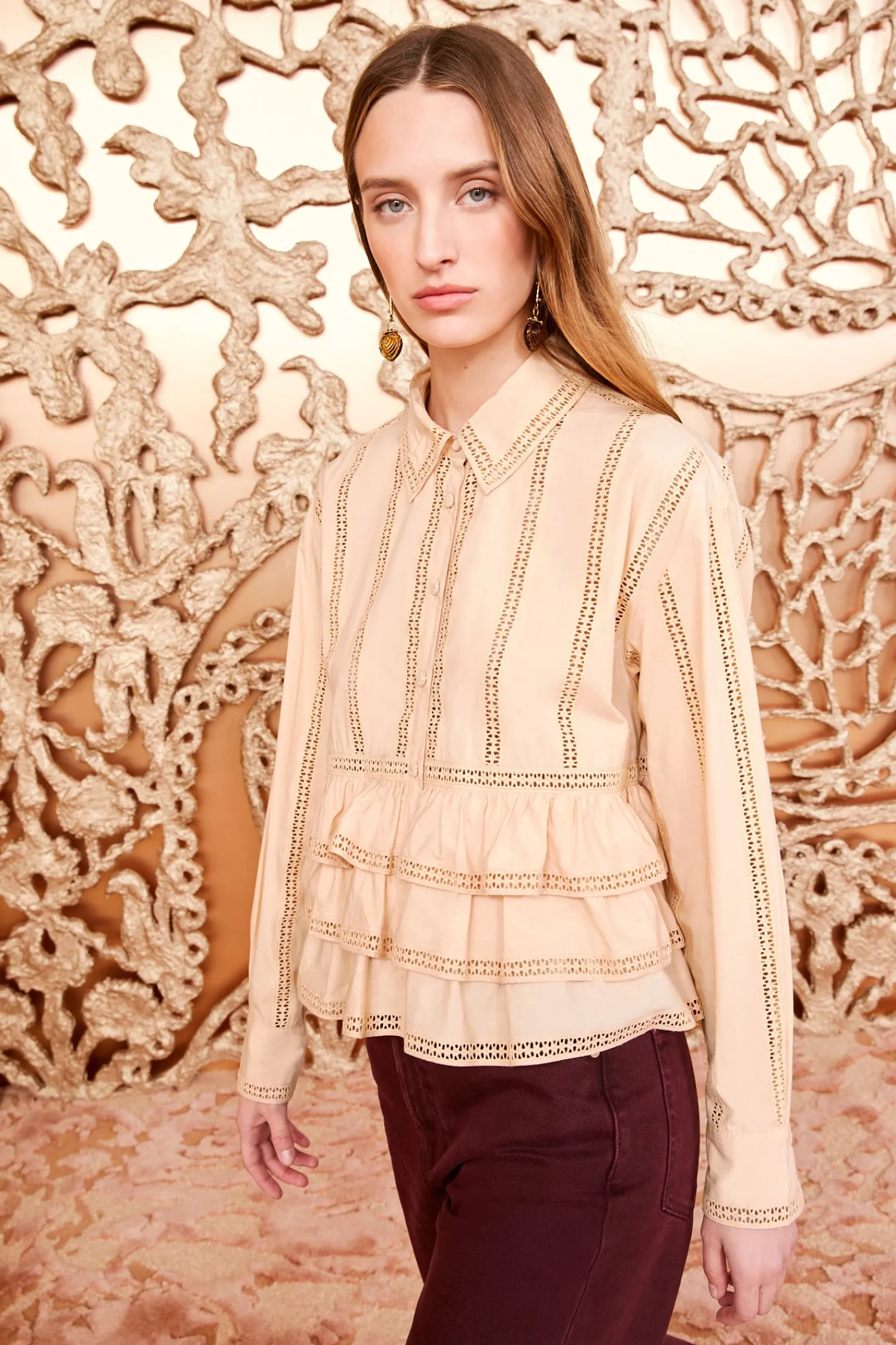 harper_blouse_4.webp Harper Blouse<Ulla Johnson Outlet