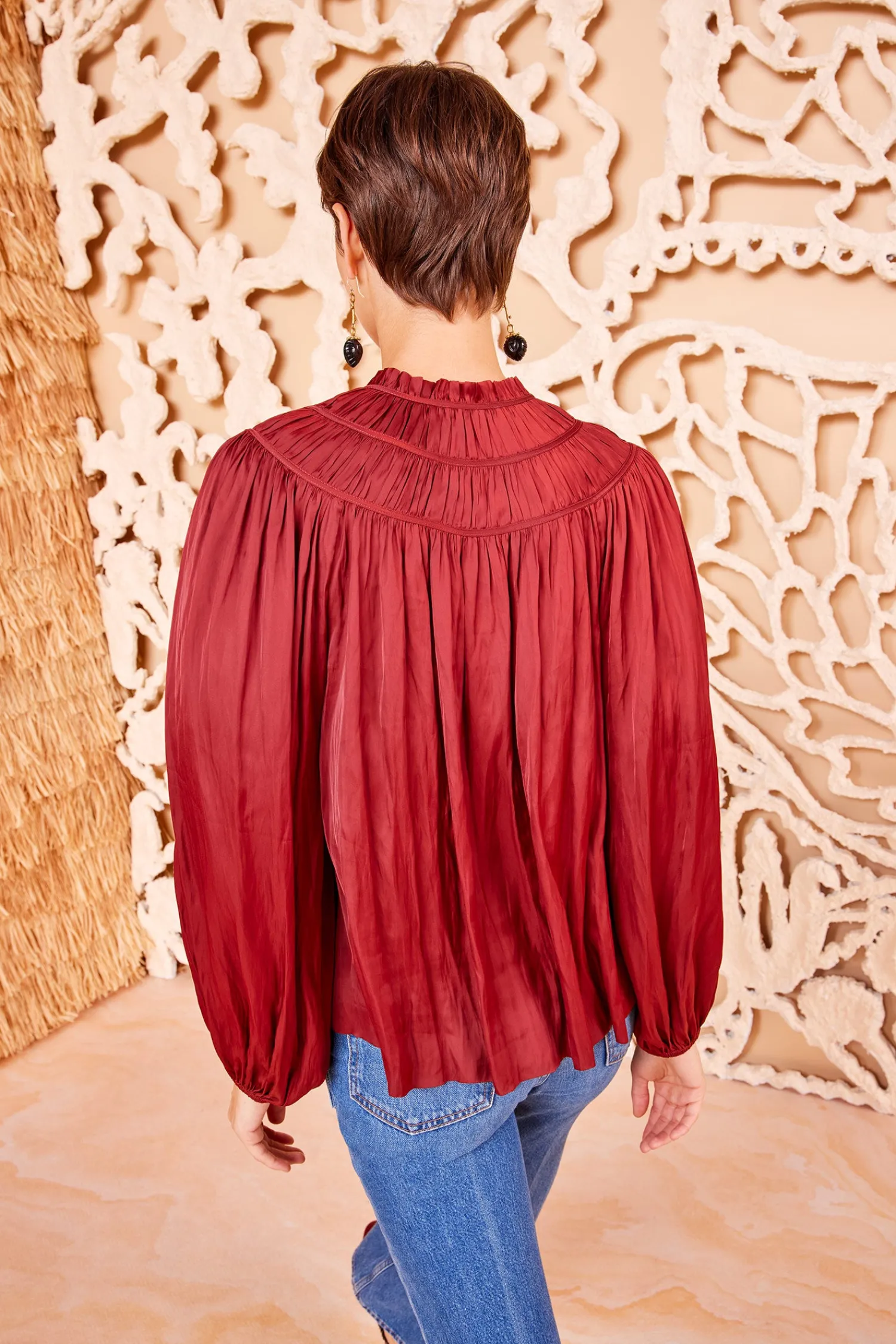 mia_blouse_3.webp Mia Blouse<Ulla Johnson Clearance