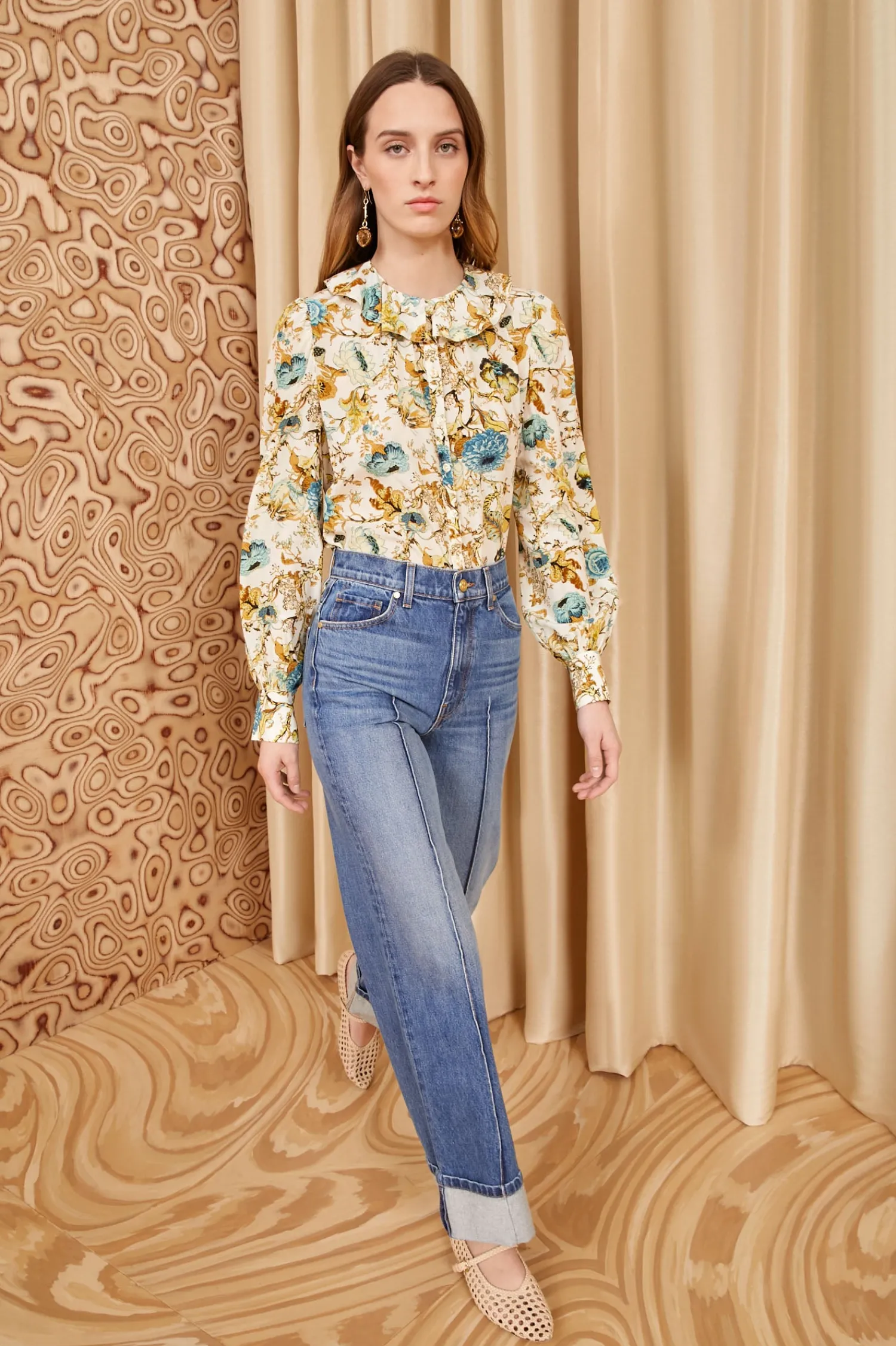 veron_blouse_3.webp Veron Blouse<Ulla Johnson Outlet